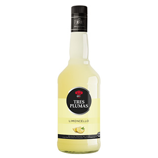 Licor Tres Plumas Limoncello